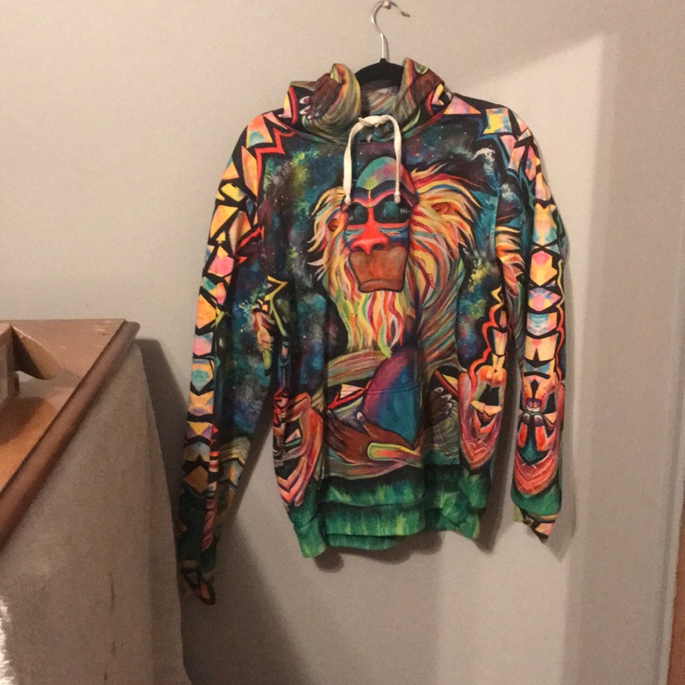 Multi color Rafiki hoodie